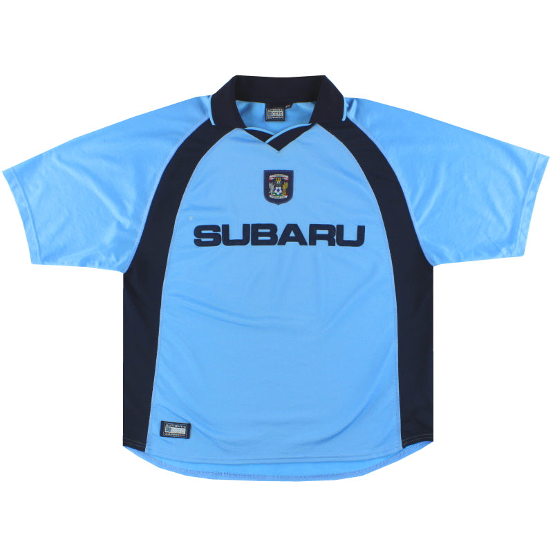 2002-03 Coventry Home Shirt L Football Shirt