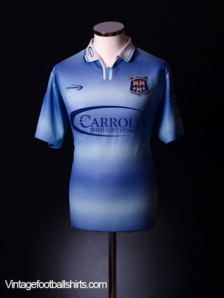 2002-03 Dublin Home Shirt L Football Shirt