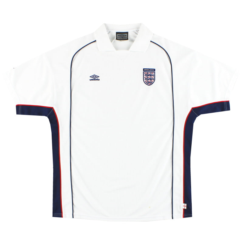 2002-03 England Umbro Polo Shirt XL Polo Shirt