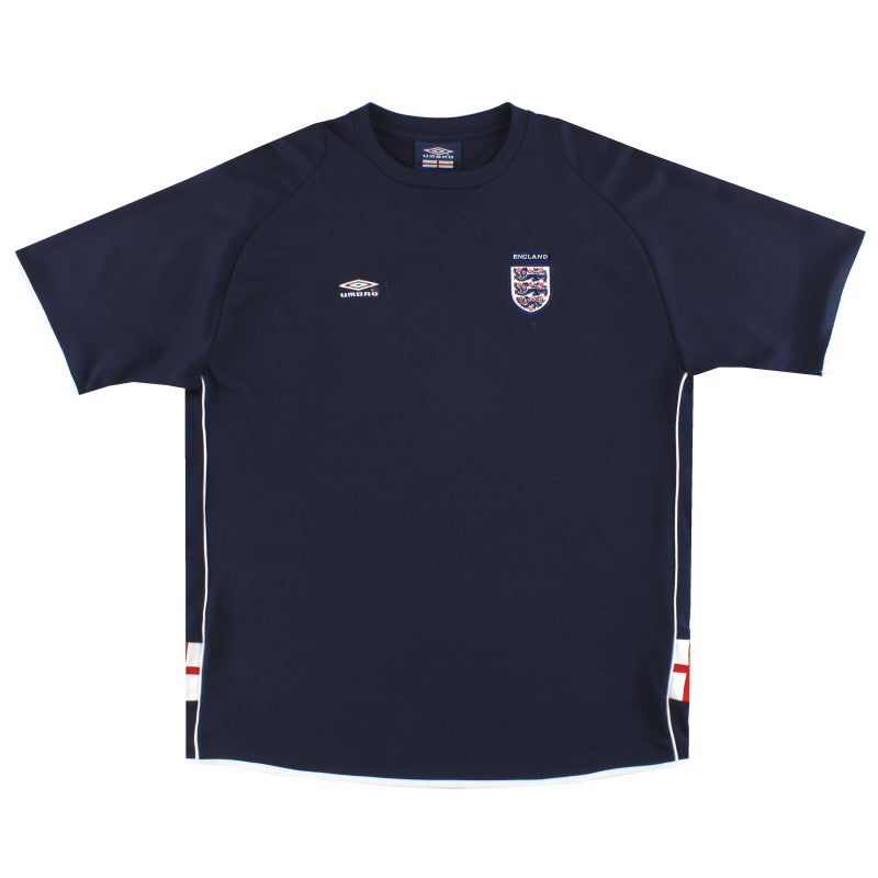 2002-03 England Umbro Training Shirt XL Training Shirt