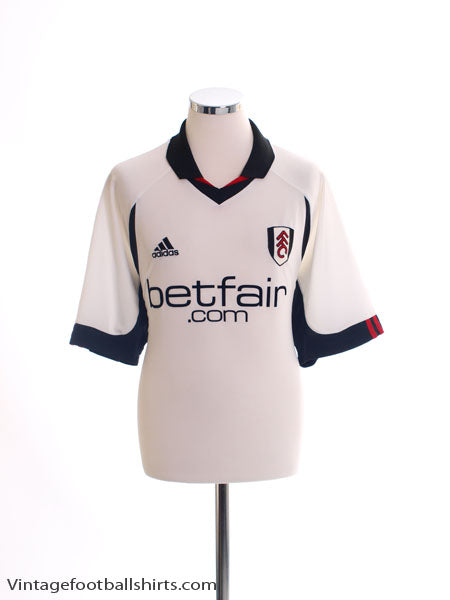 2002-03 Fulham Home Shirt XL Football Shirt