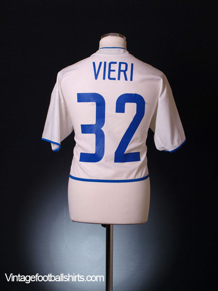 2002-03 Inter Milan Away Shirt Viera #32 M Football Shirt