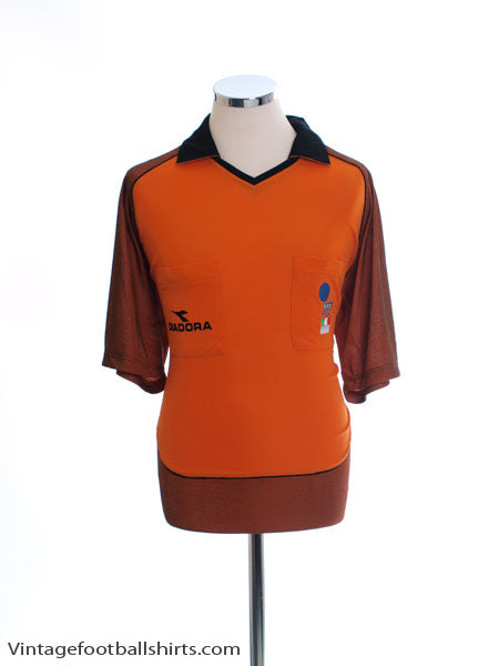 2002-03 Italy FIGC Referee Shirt *Mint* XXL Football Shirt