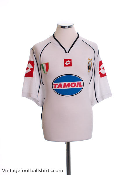2002-03 Juventus Champions League Away Shirt L Football Shirt