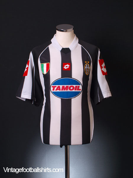 2002-03 Juventus Champions League Home Shirt XL Football Shirt