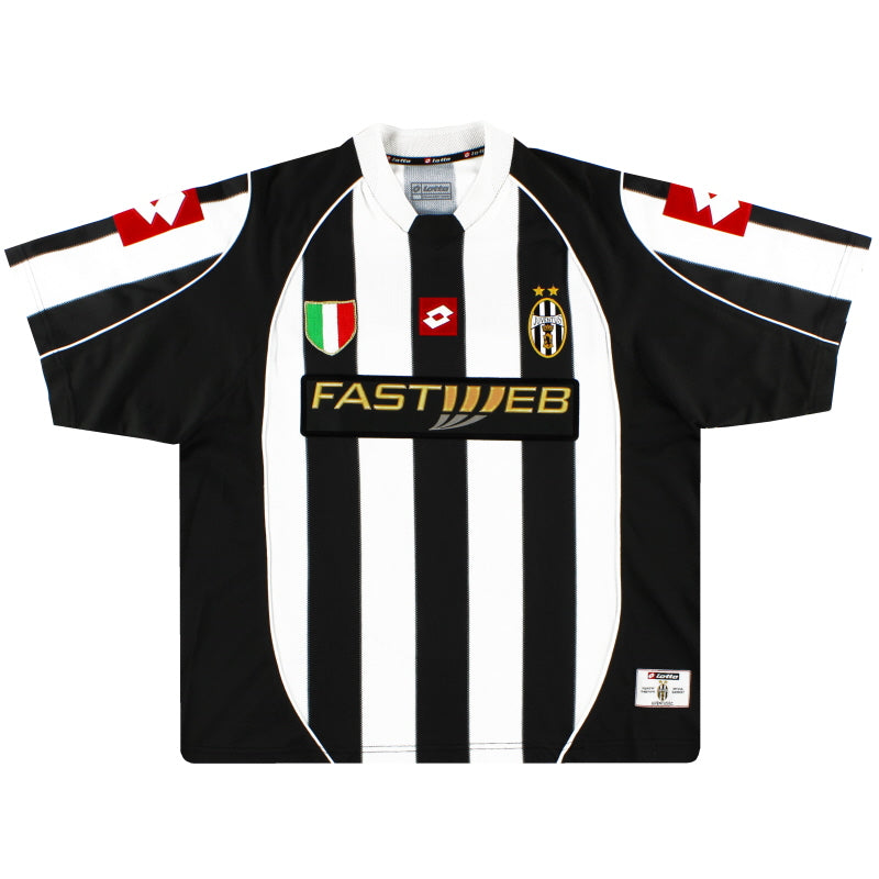 2002-03 Juventus Lotto Home Shirt #10 L Football Shirt