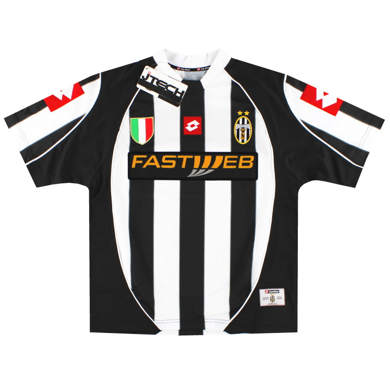 2002-03 Juventus Lotto Home Shirt *w/tags* M Football Shirt