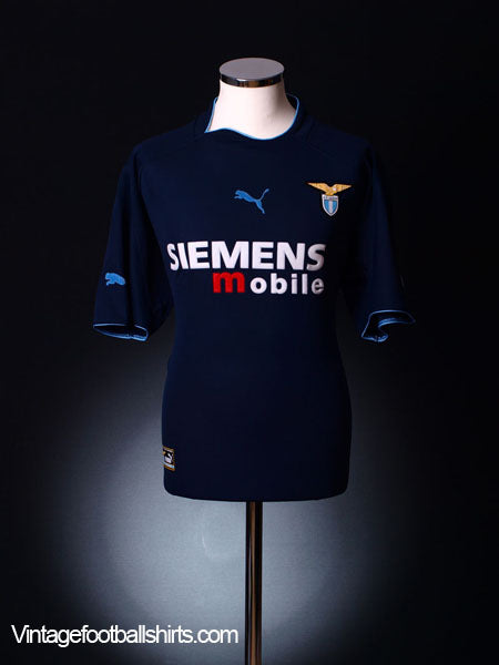 2002-03 Lazio Away Shirt *Mint* XL Football Shirt