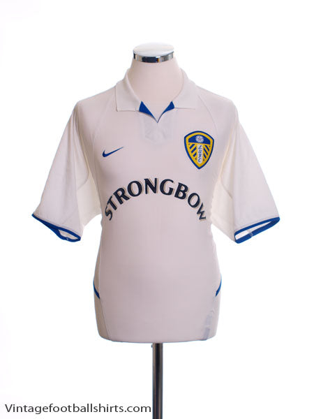 2002-03 Leeds Home Shirt M Football Shirt