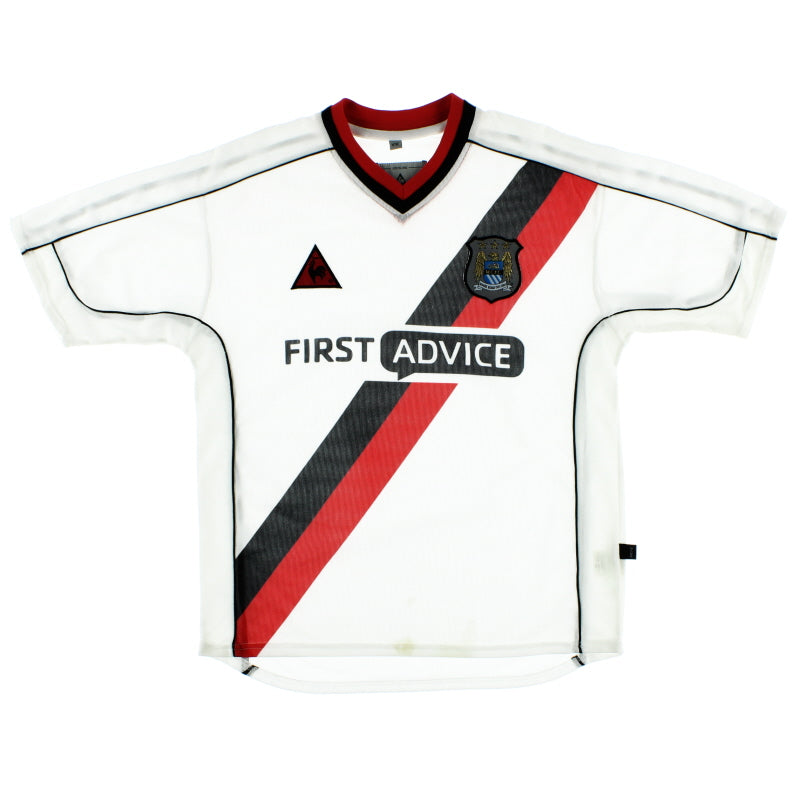 2002-03 Manchester City Away Shirt S Football Shirt