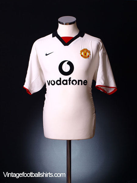 2002-03 Manchester United Away Shirt XL Football Shirt