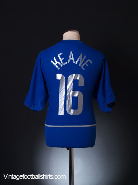2002-03 Manchester United CL Third Shirt Keane #16 XL Football Shirt
