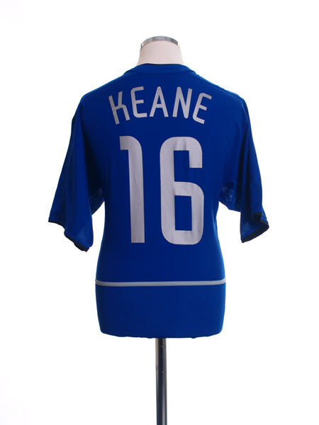 2002-03 Manchester United CL Third Shirt Keane #16 XL.Boys Football Shirt