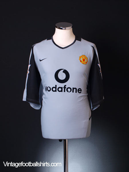 2002-03 Manchester United Goalkeeper Shirt XL Football Shirt