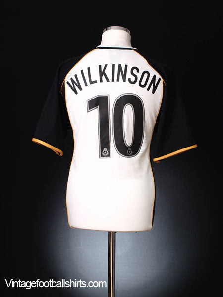 2002-03 Notts County Home Shirt Wilkinson #10 L Football Shirt