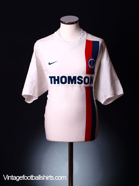 2002-03 Paris Saint-Germain Away Shirt XL Football Shirt