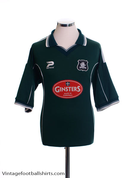 2002-03 Plymouth Home Shirt M Football Shirt