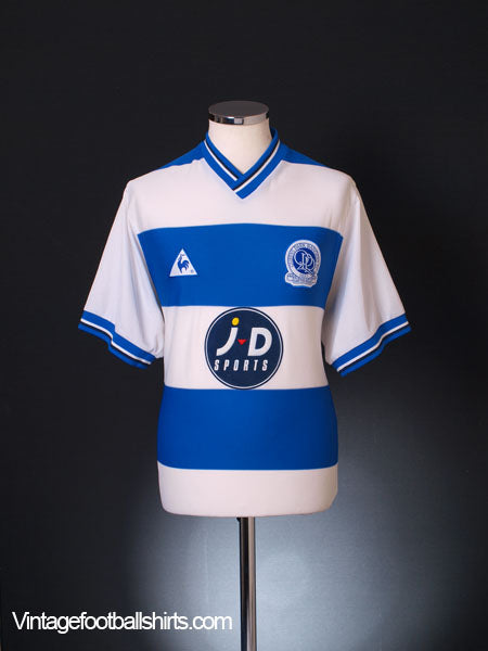 2002-03 QPR Home Shirt L Football Shirt