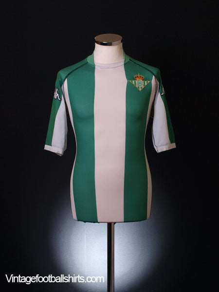 2002-03 Real Betis Home Shirt L Football Shirt