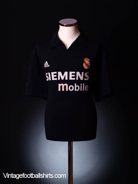 2002-03 Real Madrid Centenary Away Shirt M Football Shirt