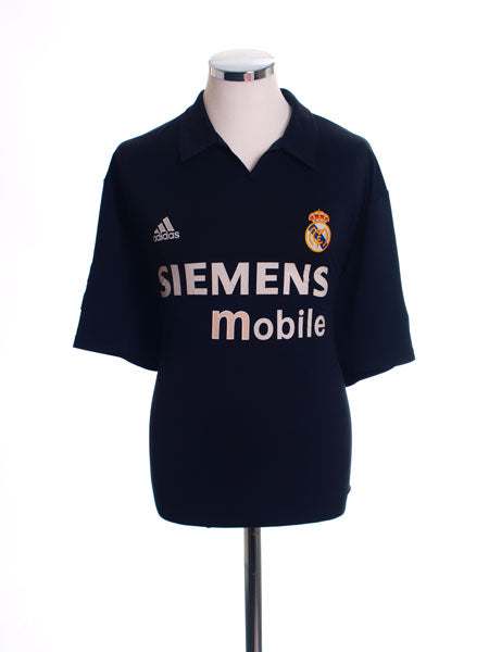 2002-03 Real Madrid Centenary Away Shirt S Football Shirt