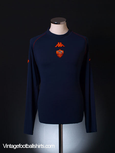 2002-03 Roma Training Shirt L/S XXL Training Shirt