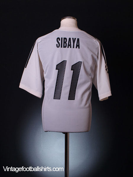 2002-03 Rosenborg Match Issue Home Shirt Sibaya #11 XL Football Shirt