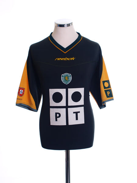 2002-03 Sporting Lisbon Away Shirt XL Football Shirt