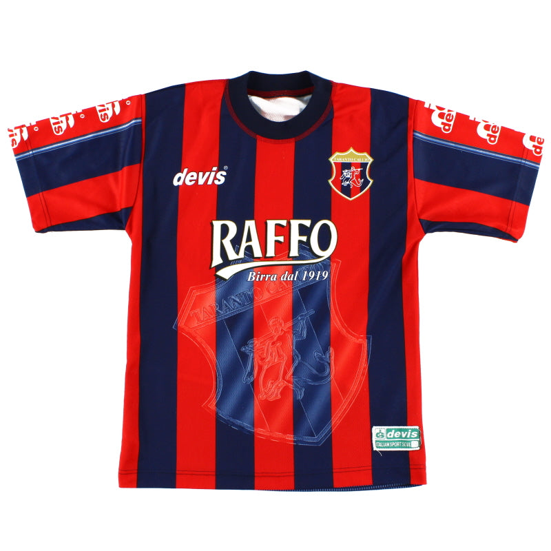 2002-03 Taranto Home Shirt S Football Shirt