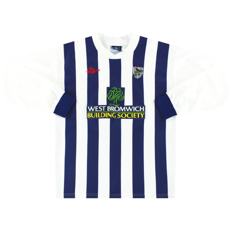 2002-03 West Brom Home Shirt L/S L Football Shirt