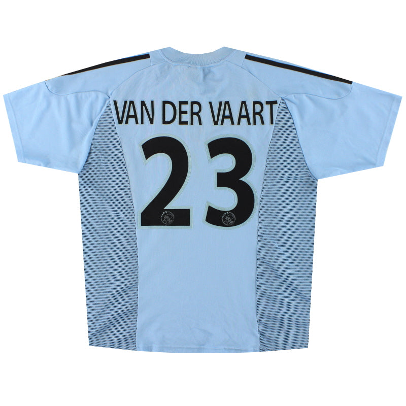 2002-04 Ajax adidas Away Shirt Van Der Vaart #23 XL Football Shirt