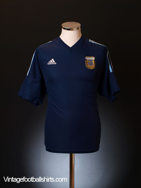 2002-04 Argentina Away Shirt L Football Shirt