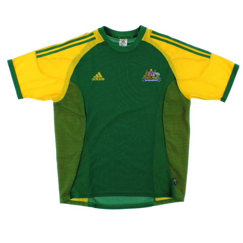 2002-04 Australia Home Shirt L Football Shirt