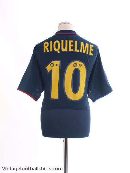 2002-04 Barcelona Away Shirt Riquelme #10 *BNWT* L Football Shirt