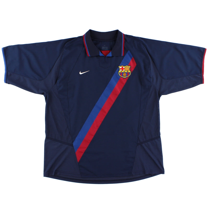 2002-04 Barcelona Nike Away Shirt M Football Shirt