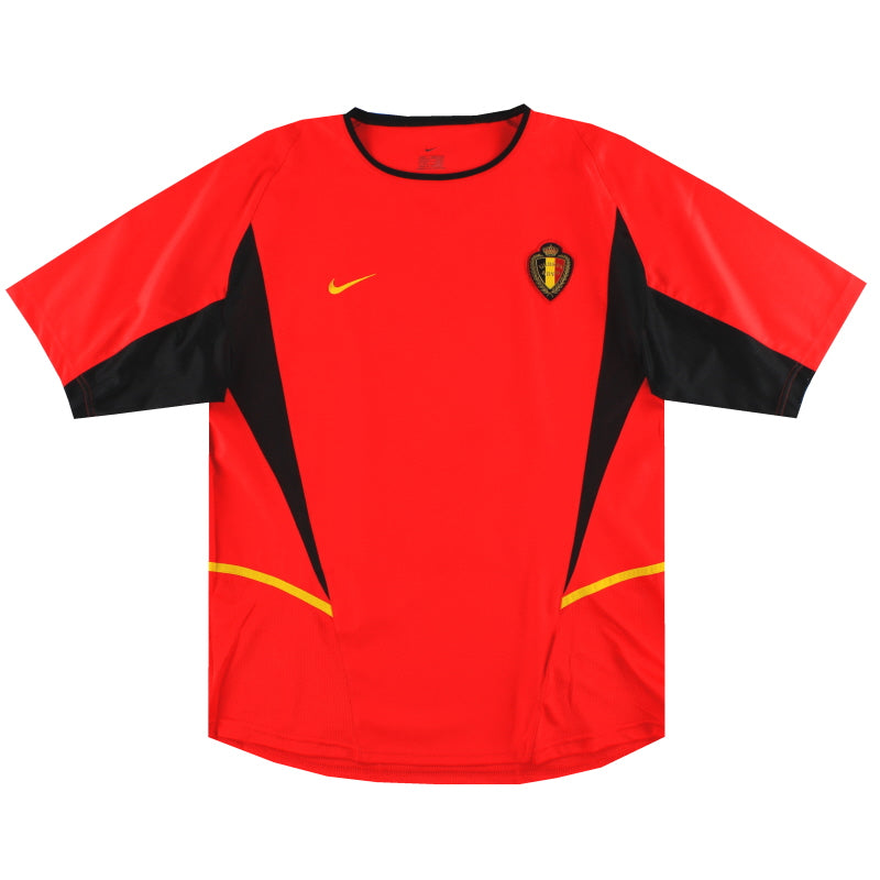 2002-04 Belgium Nike Home Shirt *As New* L Football Shirt
