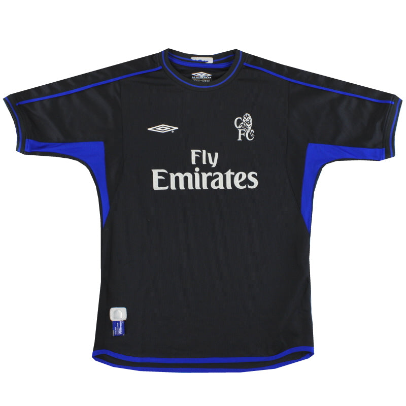2002-04 Chelsea Umbro Away Shirt L.Boys Football Shirt