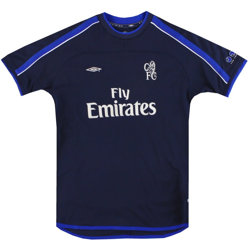 2002-04 Chelsea Umbro Training Shirt L.Boys Training Shirt