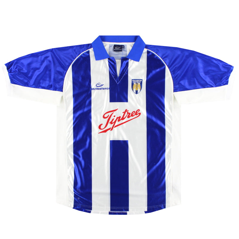 2002-04 Colchester United Strikeforce Home Shirt XXL Football Shirt