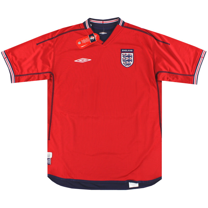 2002-04 England Umbro Away Shirt *w/tags* XL Football Shirt