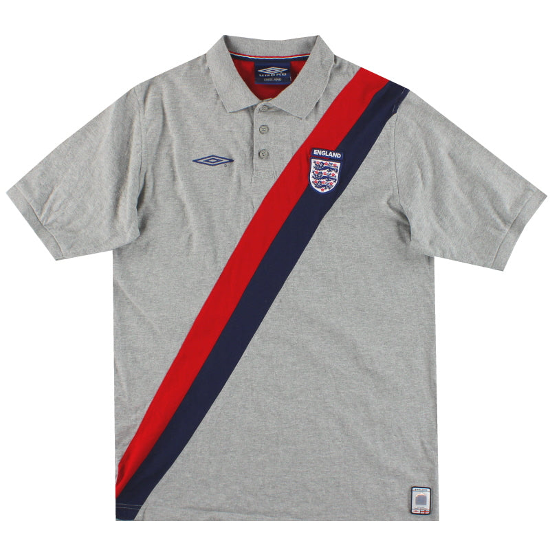 2002-04 England Umbro Polo Shirt M Polo Shirt