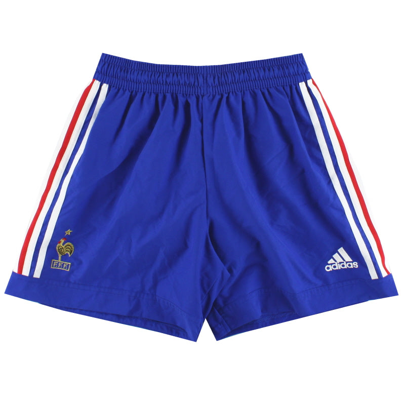 2002-04 France adidas Home Shorts M Football Shorts