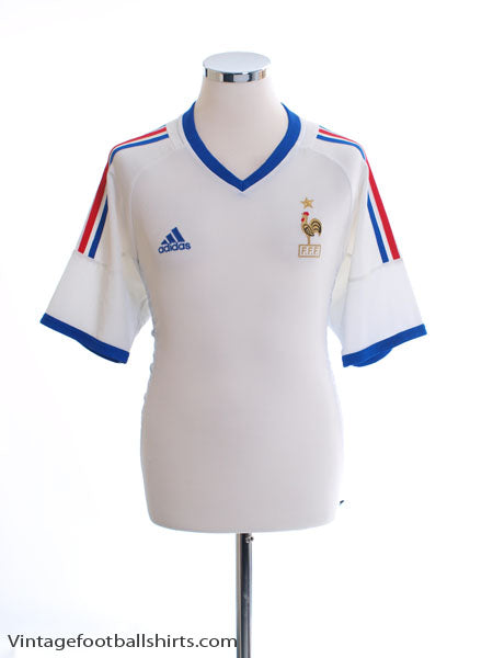 2002-04 France Away Shirt M Football Shirt