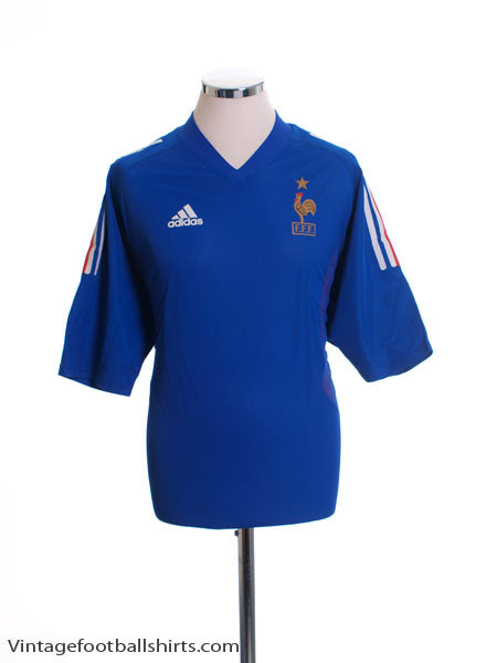 2002-04 France Player Issue Home Shirt *BNWT* L Football Shirt