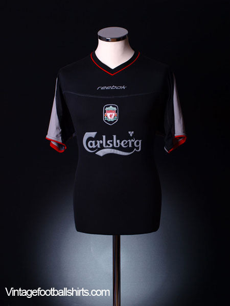 2002-04 Liverpool Away Shirt L Football Shirt