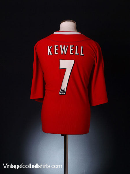 2002-04 Liverpool Home Shirt M Football Shirt