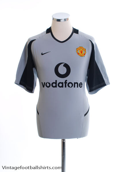 2002-04 Manchester United Nike Goalkeeper Shirt S Football Shirt