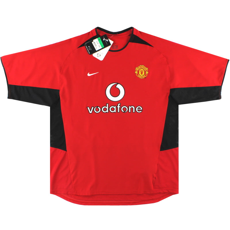 2002-04 Manchester United Nike Home Shirt *w/tags* L Football Shirt
