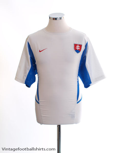 2002-04 Slovakia Away Shirt *Mint* M Football Shirt