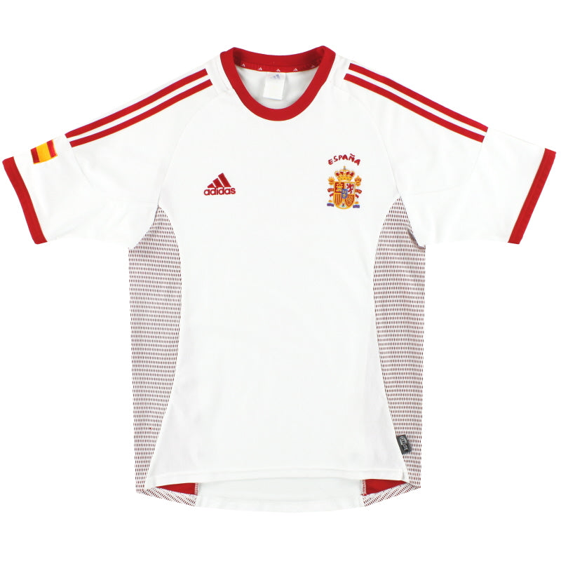 2002-04 Spain adidas Away Shirt S Football Shirt